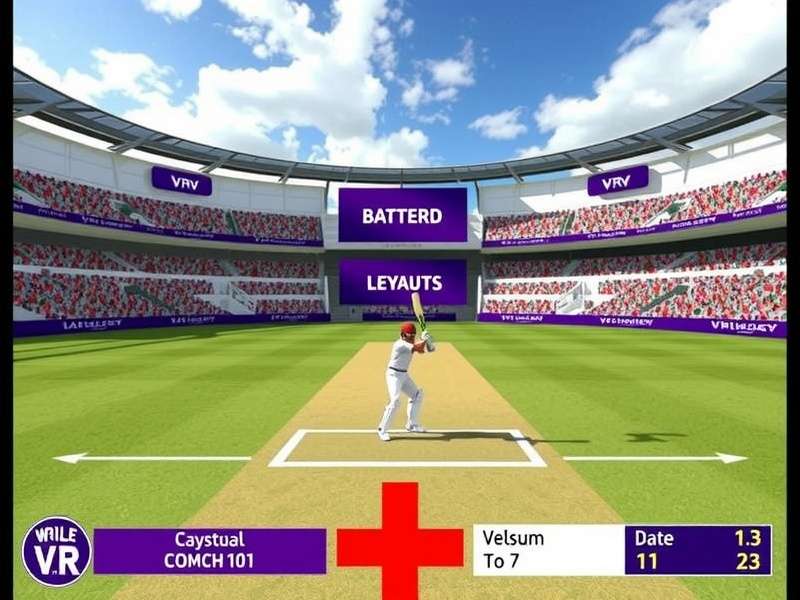 VR Cricket All Rounders gameplay screenshot